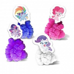 Игрушка сюрприз в яйце "Набор для опытов, вырасти кристалл", My little pony МИКС