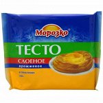 Тесто, слоеное дрожжевое (пласт) , Морозко, 400 г.