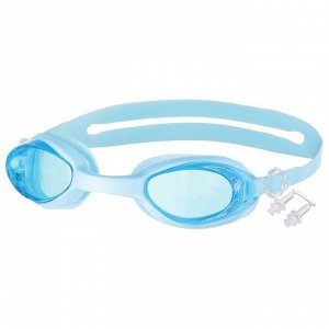 ONLITOP Очки для плавания взрослые + беруши, цвета микс