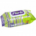 PARLO Влажные салфетки для детей с крышкой 120шт