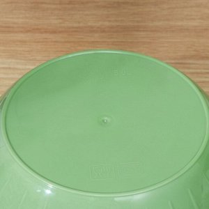 Салатник с крышкой Giaretti Fiesta, 5 л, пластик, микс
