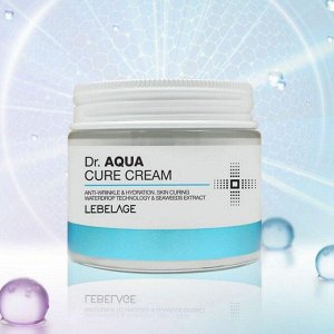 Lebelage Антивозрастной крем для обезвоженной кожи с морскими водорослями / Dr. Aqua Cure Cream, 70 мл