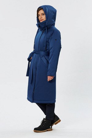 Пальто синий