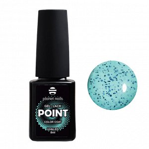 Гель-лак с черными частицами Point Planet Nails 8мл №456