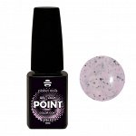 Гель-лак с черными частицами Point Planet Nails 8мл №421