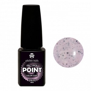 Гель-лак с черными частицами Point Planet Nails 8мл №421