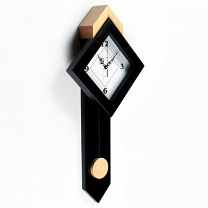 Настенные часы, с маятником "Монт", 51 х 24 х 8 см