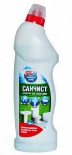 ВЫГОДНАЯ УБОРКА Средство для сантехники Санчист (удаляет ржавчину, застарелые пятна и налёт) 750мл