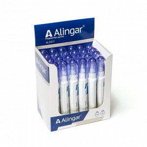 Корректор-ручка Alingar, 7 мл, на спиртовой основе, металл. наконечник, уп. 24 шт