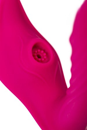 Стимулятор точки G с вакуум-волновой стимуляцией JOS Shani, силикон, розовый, 12 см
