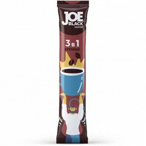 Напиток кофейный растворимый JOE BLACK 3 в 1 "КРЕПКИЙ" 16г