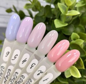 Камуфлирующая база для гель лака Base Coat Color Sky 10 мл №06
