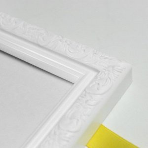 Фоторамка-коллаж на 3 фото 15x21 см «Тройная на тесьме», белый, (пластиковый экран)