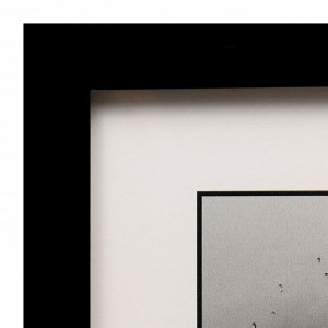 Картина "Девушка на закате" 50х50(54х54) см