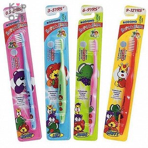 LION Kodomo Toothbrush - Детская Зубная щетка Soft & Slim - 0.5-2 года