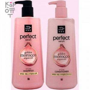 Mise en Scene Perfect Serum Shampoo Styling Питательный шампунь для поврежденных волос, с Гидролизатом Розы, 680мл