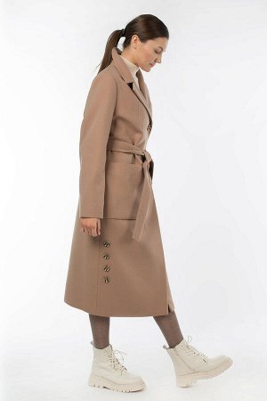 Империя пальто 01-10950 Пальто женское демисезонное (пояс)