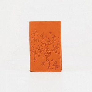 Обложка для паспорта, цвет оранжевый 5477764