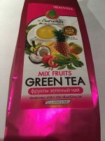 Чай Зеленый HEALTHTEA Фруктовый Микс 
80 гр