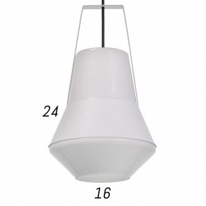 Светильник BayerLux 1653/1WT E27 40Вт белый 25х26х40-135 см