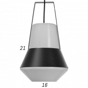 Светильник BayerLux 1653/1BK E27 40Вт черный 25х26х40-135 см