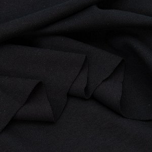 Ткань на отрез интерлок Н1 цвет черный
