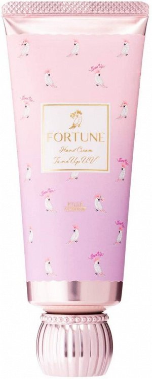 KOSE Fortune Hand&Nail Tone Up UV Cream - осветляющий крем для рук с УФ защитой
