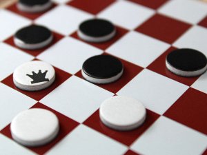 Игра магнитная в жестяной коробочке "Шашки. Китайские шашки"