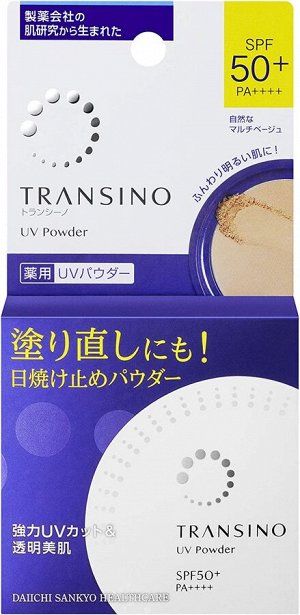 TRANSINO UV Powder SPF 50 — солнцезащитная пудра для лица