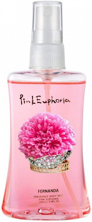 Fernanda Fragrance Pink Euphoria Body Mist - мист для тела с цветочным ароматом