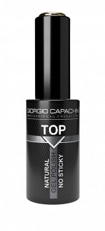 Топ для гель лака натурал топ коат Natural Top Coat без липкого слоя Giorgio Capachini 12 мл
