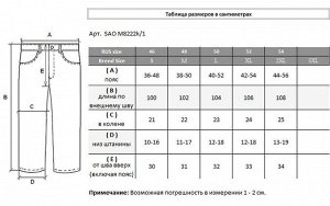 BAYRON Брюки SAO M8222k/2.