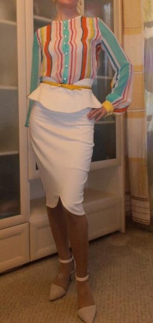 Дизайнерская юбка-карандаш от Джемала Мухмудова (марка MD)