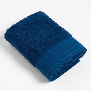 Полотенце махровое Love Life «Идеал» 30х50 см, синий, 100% хл, 450 гр/м2