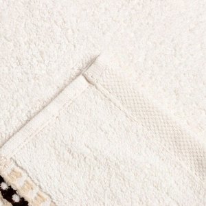 Полотенце махровое Love Life «Адажио» 30х50 см, белый, 100% хл, 450 гр/м2