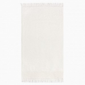 Полотенце махровое Love Life «Аморе» 70х140 см, белый, 100% хл, 450 гр/м2