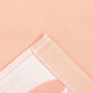 Полотенце двухстороннее Крошка Я "Зайка" 70х140см, цвет персиково-розовый, 100%хл, 315 г/м2