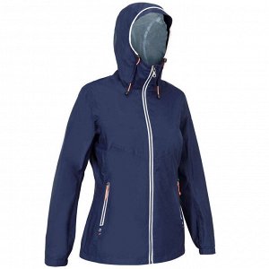 Куртка для парусного спорта водонепроницаемая ветрозащитная женская SAILING 100  TRIBORD