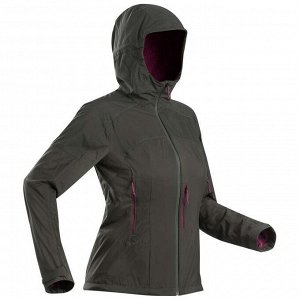 Куртка-ветровка для горных походов из софтшелла женская MT900