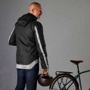 Теплая водонепроницаемая куртка для велоспорта мужская 540 btwin