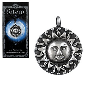 Амулет TOTEM "Солнце", металлический