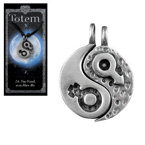 Амулет TOTEM "Инь-Ян", металлический