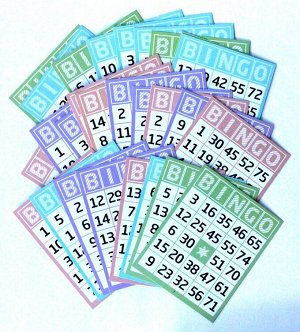 Игра настольная "Бинго" (карт.фишки)