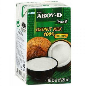 Aroy-D Молоко кокосовое, 250 мл 17-19 % жирность