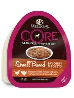 CORE SMALL BREED консервы из курицы с индейкой, морковью и зеленой фасолью для собак мелких пород 85 г