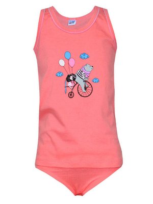 Baby Style / Комплект (майка и трусы) для девочек арт. МД 129-42