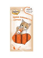 Мнямс Крем-лакомство для кошек с курицей 15 г