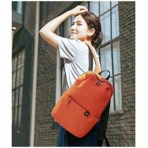 Рюкзак Xiaomi Mi Casual Daypack (ZJB4148GL), 13.3", 10л, защита от влаги и порезов,оранжевый
