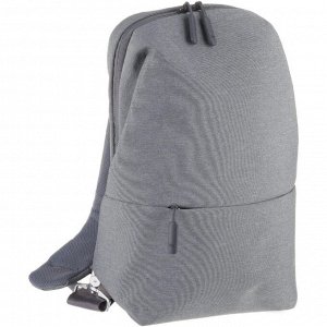 Рюкзак Xiaomi Mi City Sling Bag (ZJB4070GL), 10", 4 л, светло-серый