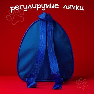 Рюкзак детский, 23x21x10 см, Щенячий патруль